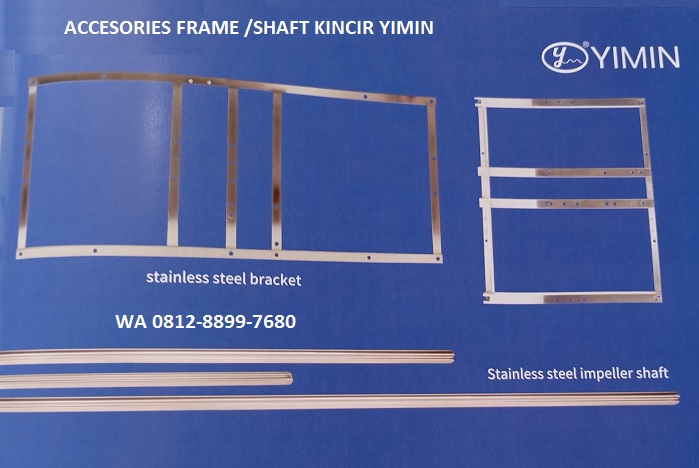 sparepart frame/shaft Kincir Yimin